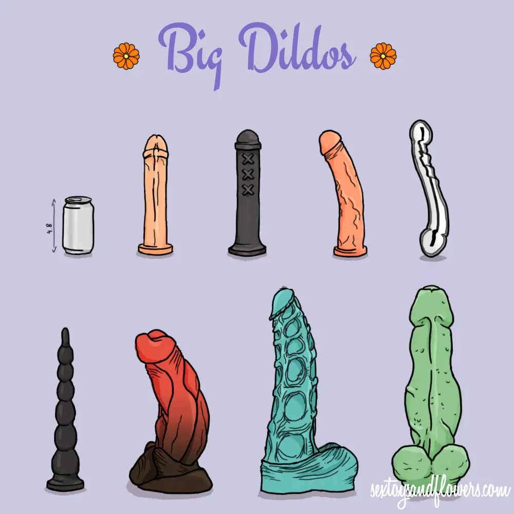 wife likes big dildo