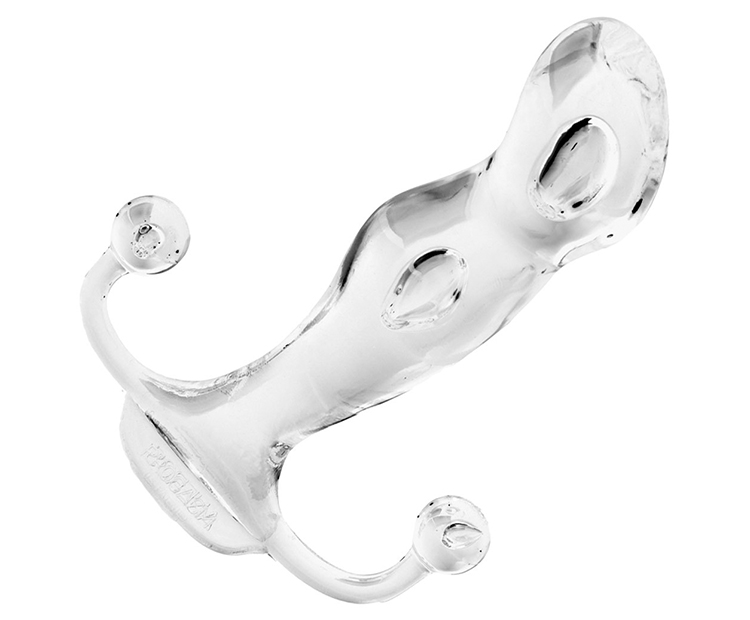 4 inch aneros helix trident series white prostate massager