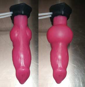 Dildo dog Model with