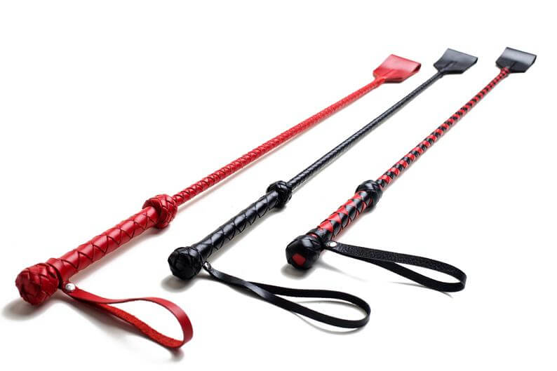 BDSM Riding Crops in Various Colors