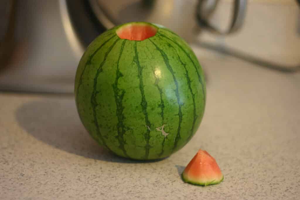 Hole in a Melon
