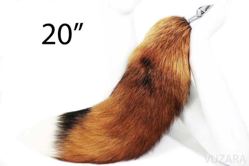Traditional Fox Tail Butt Plug 