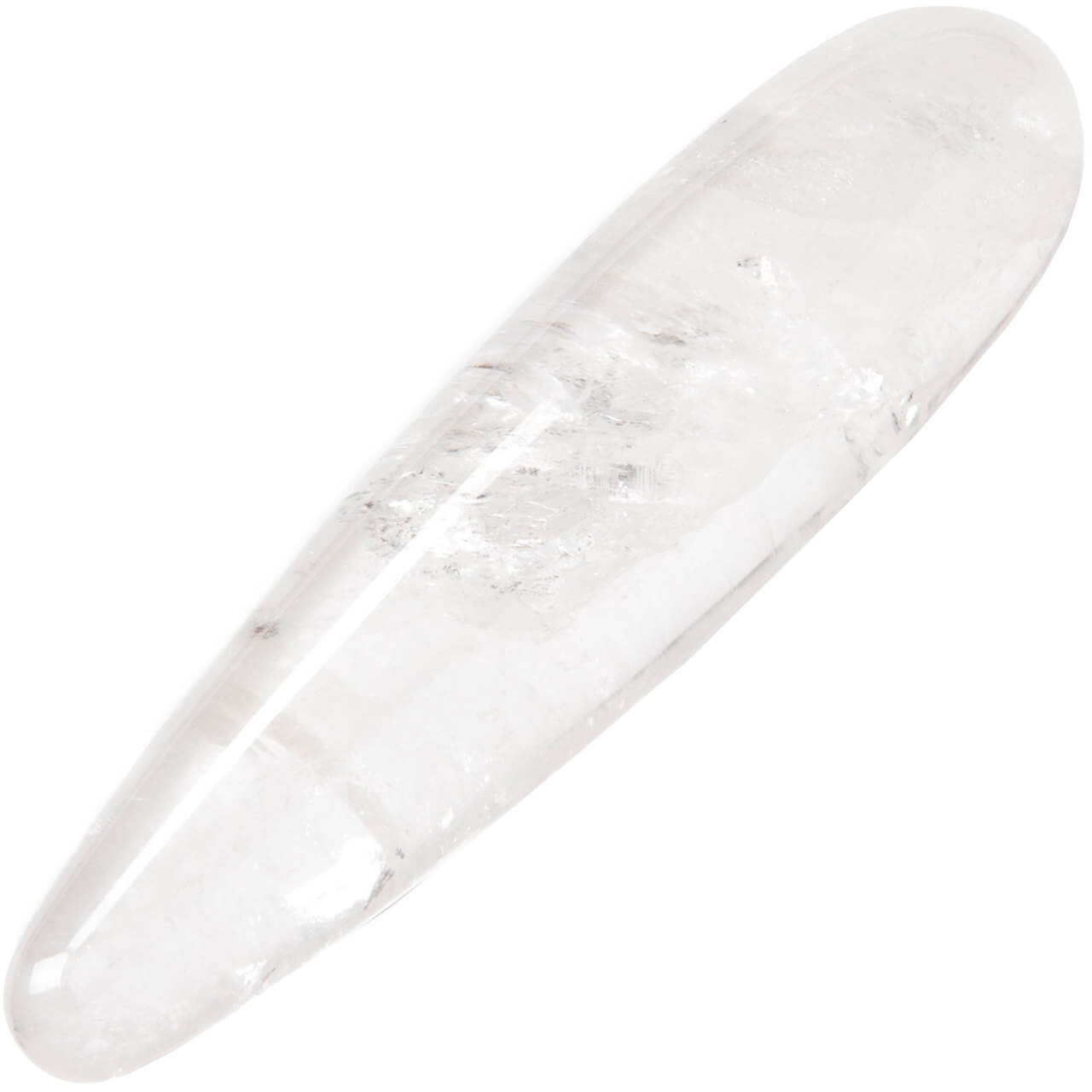 Chakrubs Original Prism Clear Quartz Crystal Dildo