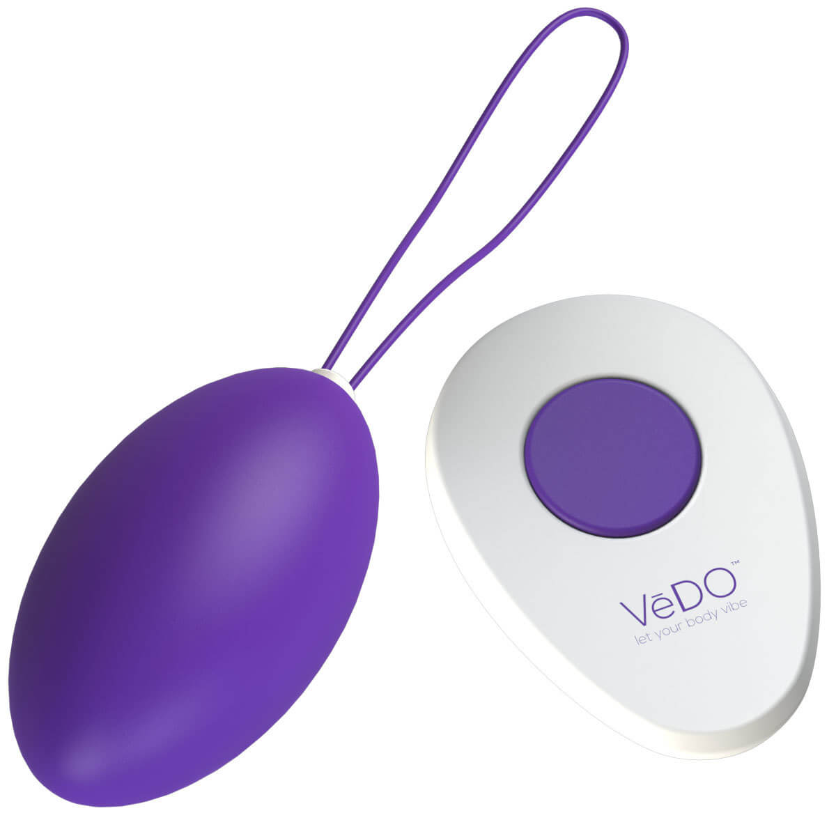 Peach Remote Vibrating Egg by VeDO
